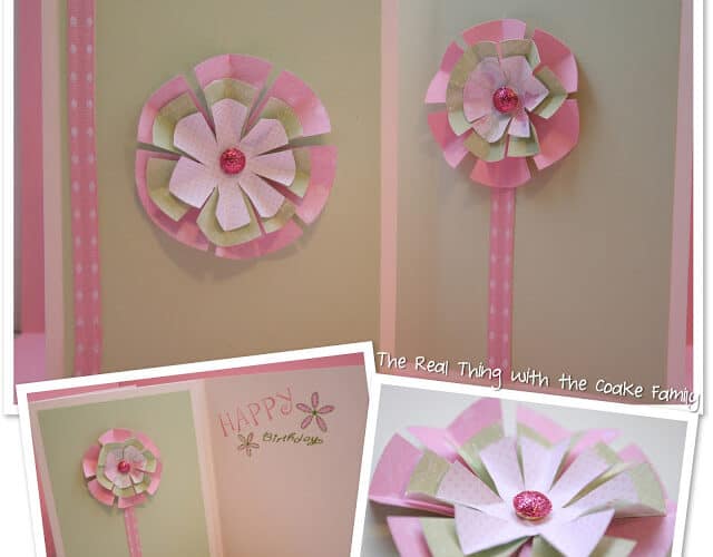 How to Mail Homemade Cards and More Paper Flower Cards