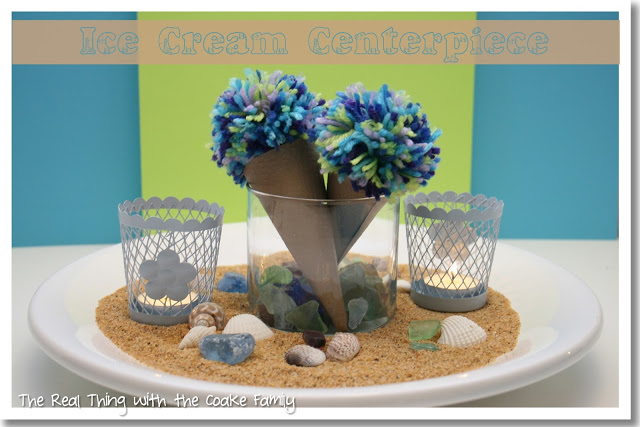 I Scream, You Scream, We all Scream for Ice Cream Centerpiece