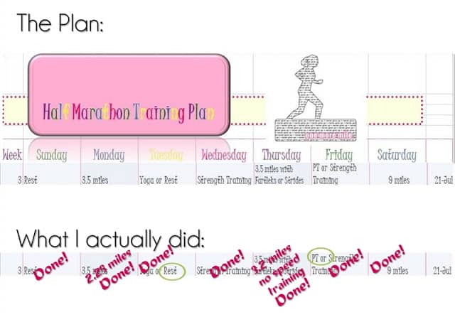 Half Marathon Training Week 3