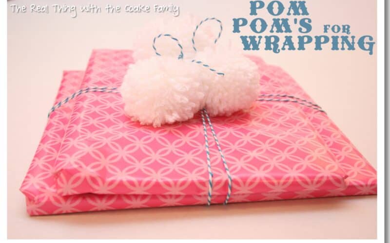 Pom Pom Gift Wrap