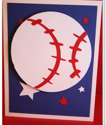 Take Me Out to the Ball Game: Baseball Birthday Card