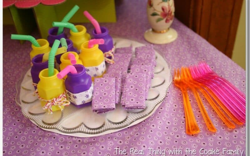 Felicity American Girl Party ~ Doll Napkins & Pass Through Cover