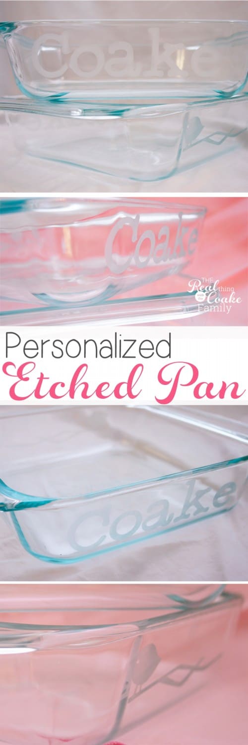 Great gift ideas to make personalized pans for each family. They will never lose their pans again. I need to make these for personalized gifts for Christmas!