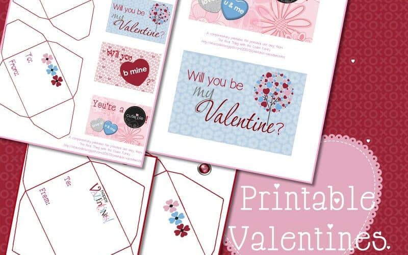 Printable Valentines!