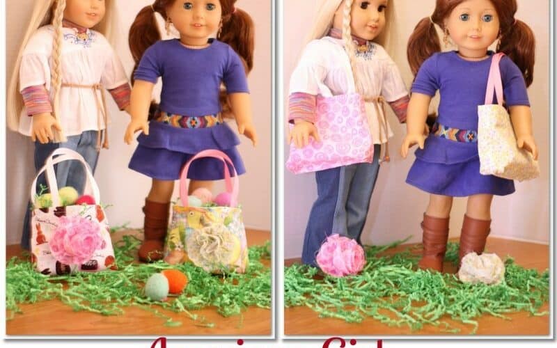 Free Doll Patterns ~ Reversible Tote Bag