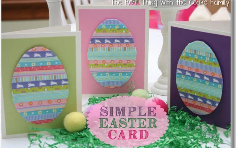 Make Simple Handmade Cards for Easter
