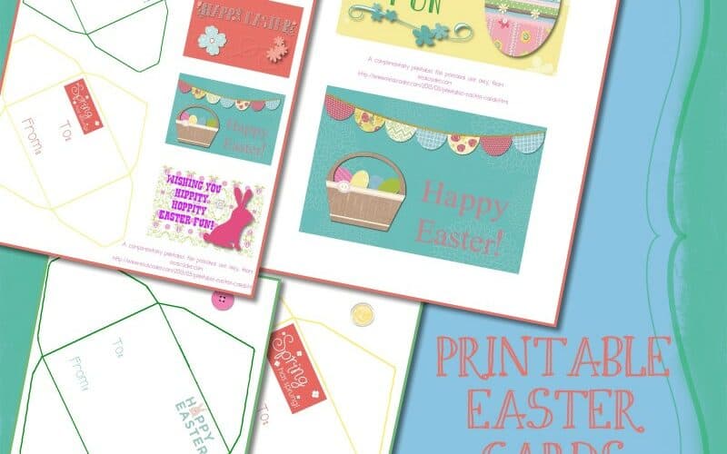 Printable Easter Cards!
