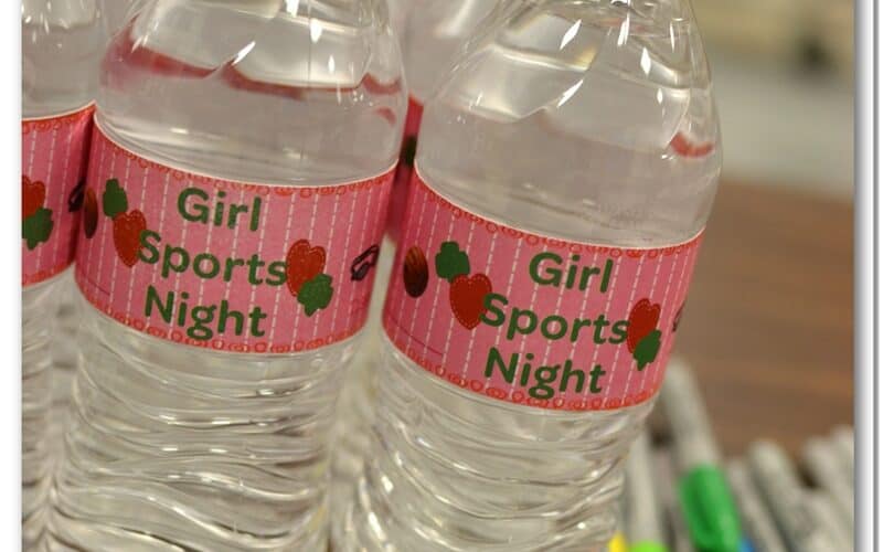 Girl Scout Activities ~ Girl Sports Night