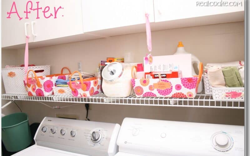 Laundry Room Ideas {Storage & Organization}