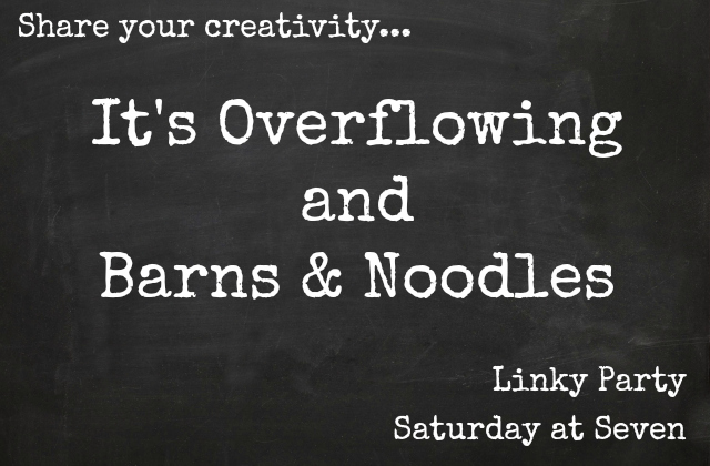 Overflowing with Creativity 4/13