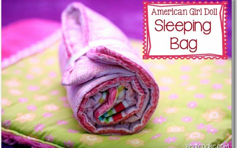 American Girl Doll Patterns {Sleeping Bag Pattern}