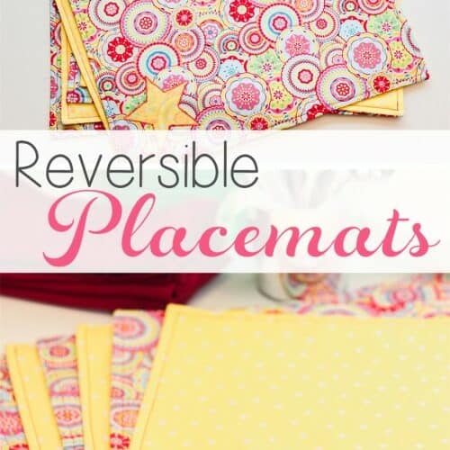 An Easy Tutorial on How to make Reversible Placemats