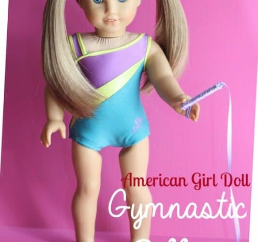Make a Cute Gymnastic Ribbon {American Girl Crafts}