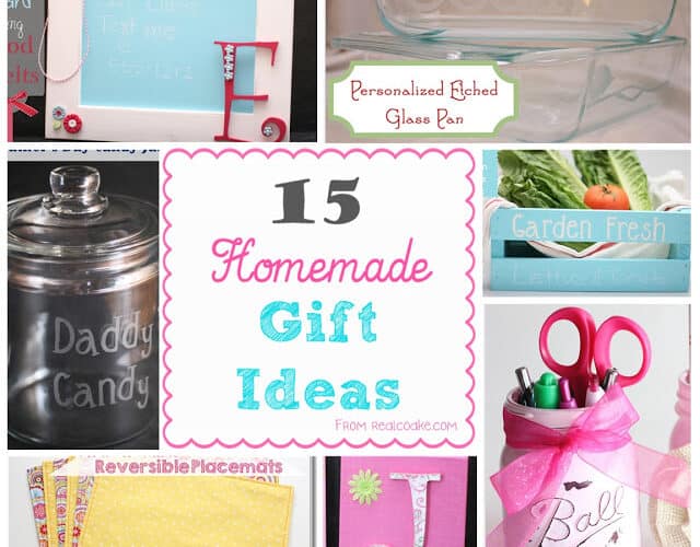 15 Homemade Gift Ideas