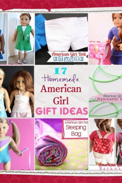 17 #AmericanGirlDoll #HomemadeGift Ideas. #AGDoll #Gift #Gifts