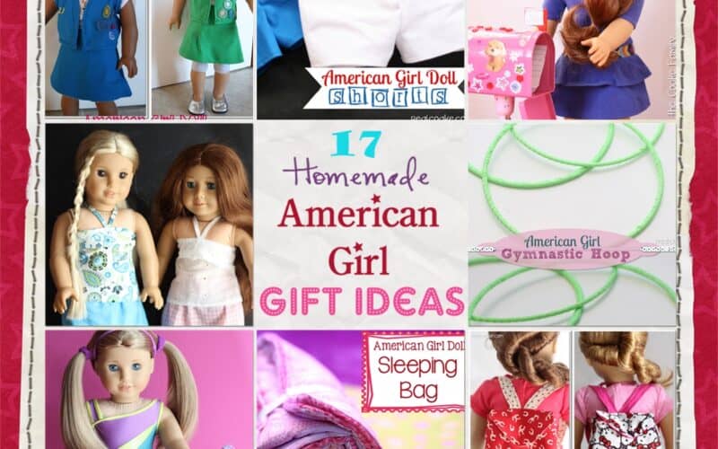 17 American Girl Doll Homemade Gift Ideas