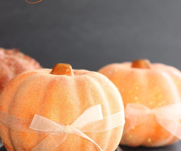 Glitter Pumpkins {DIY Crafts}