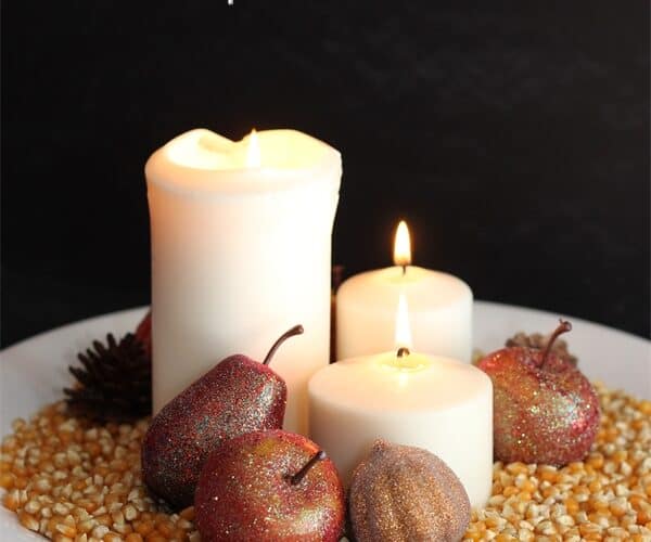 Simple Fall Centerpiece Idea