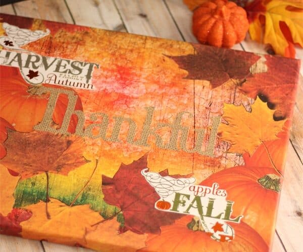 Thankful DIY Wall Art