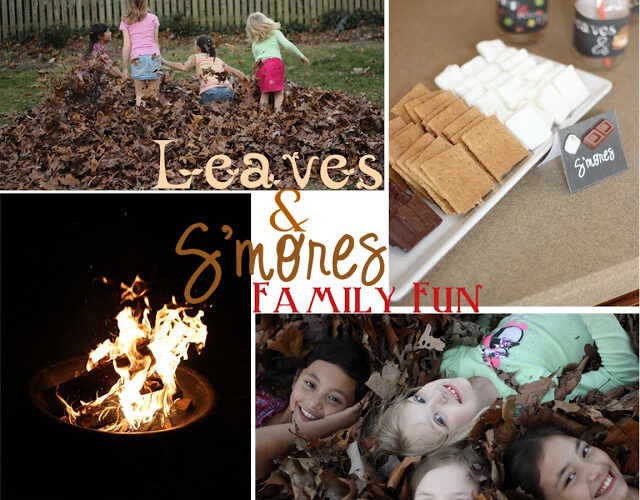 Fall Family Fun – Leaves & S’mores Party