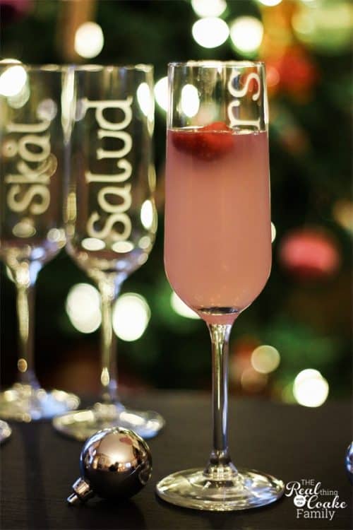 Pink Delight ~ Drink Recipes. Perfectly delicious non-alcoholic drink for a family celebration such as New Year