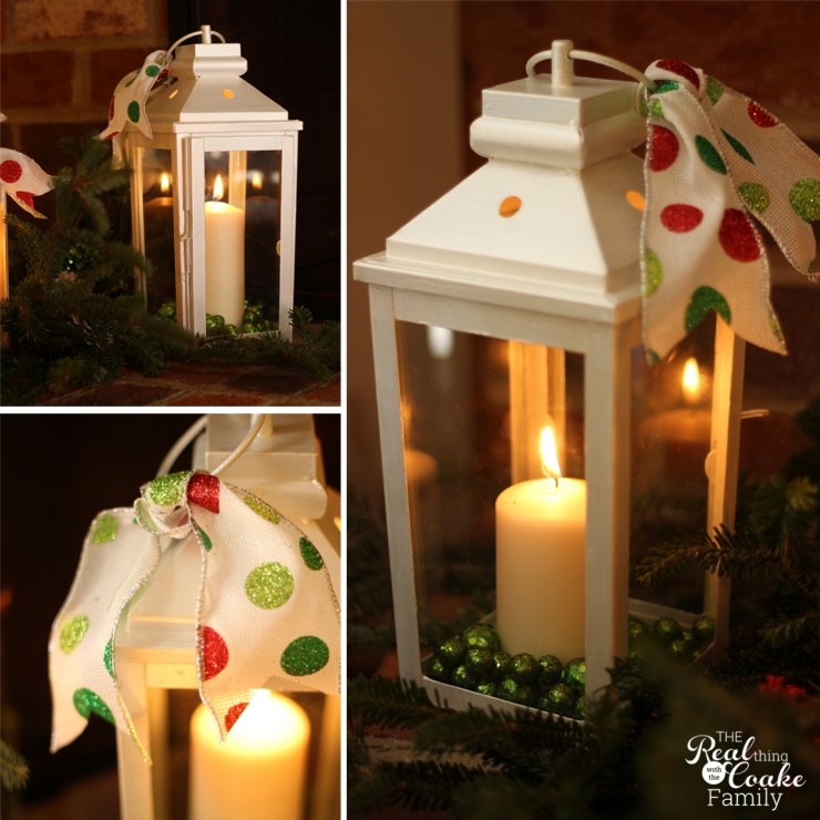 Christmas decorating ideas for your Christmas mantel from #RealCoake #Christmas #Decorating #Mantel