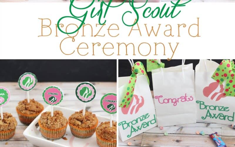 Girl Scouts Bronze Award Ceremony Ideas