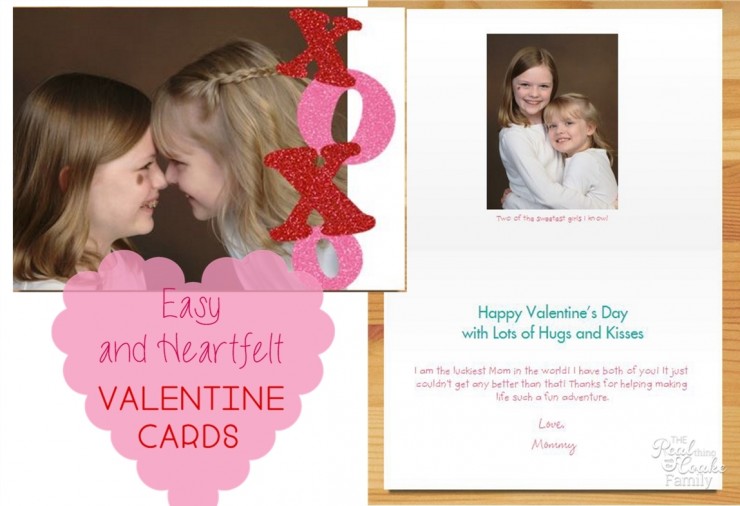 The easy way to quickly make heartfelt Valentine cards for your loved ones! #Valentines #Sponsored #OkaytoCry #MC