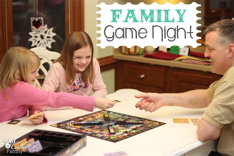 10 spectacular games for family game night along with tips how to have a regular game night with your family. #FamilyGameNight #GameNight #FamilyFun #RealCoake