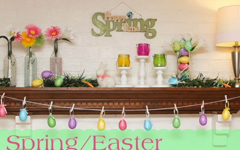 Easter / Spring Mantel