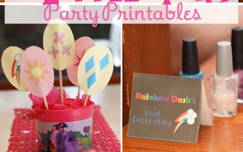 My Little Pony Birthday Party ~ Printables