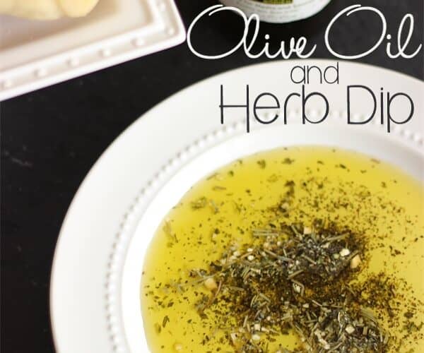 Olive Oil and Herb Dip