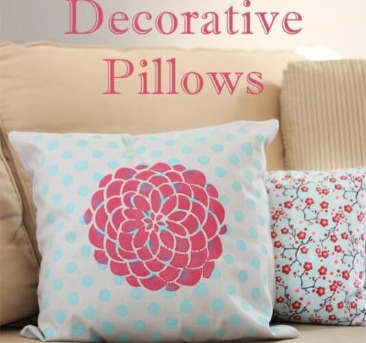 More Fun with Decorative Pillows