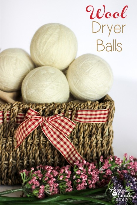 How to make your own wool dryer balls. Full tutorial. #DryerBalls #RealCoake #Wool
