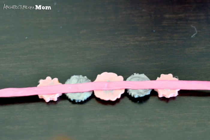 Cute idea and simple to make! American Girl Crafts to make an embellished headband. #AmericanGirl #Crafts #Headband #ModMelts #RealCoake