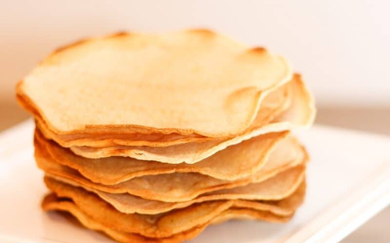 How to Make Tostada Shells from Corn Tortillas
