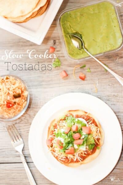 This is such an easy and cheap Mexican food crockpot dinner! I love when it is simple and the kids love it. This one feeds a crowd as well.