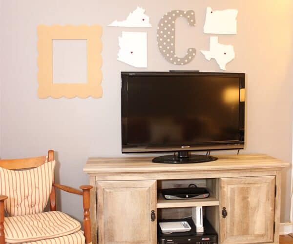 Living Room Ideas ~ Updating my Living Room Entertainment Wall