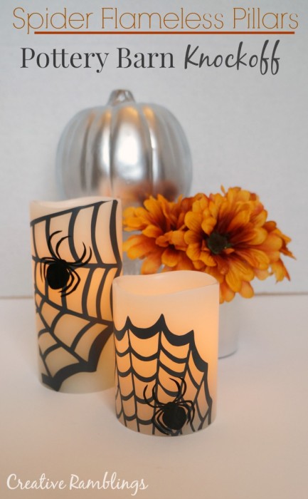 Love all these great Halloween crafts. There are over 15 DIY  Halloween decorations that are perfect to add to my home decor for Halloween!