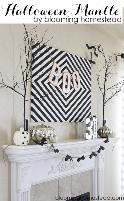 Love all these great Halloween crafts. There are over 15 DIY  Halloween decorations that are perfect to add to my home decor for Halloween!