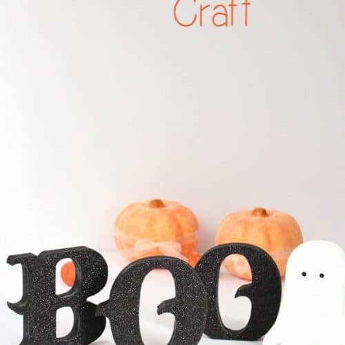 Glittery Fun Halloween Crafts
