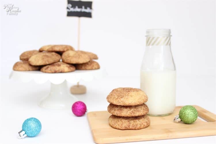 Snickerdoodles are so delish! This Snickerdoodle recipe has been made a little bit more healthy and the cookies still taste amazing! Love it! Sponsored