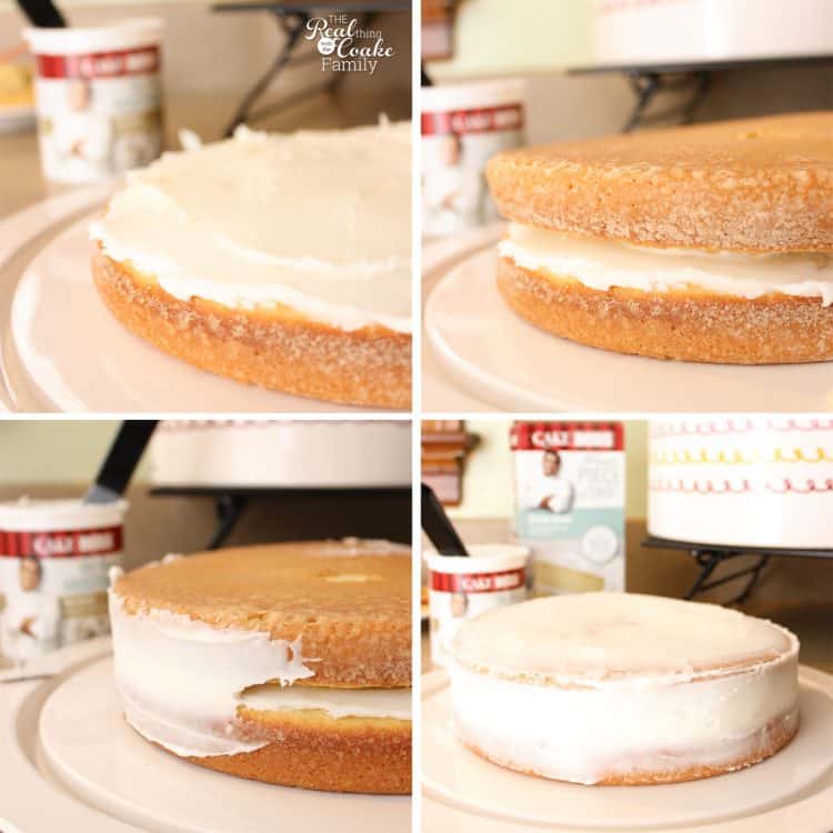 Now I can have pretty desserts with this tutorial on how to Make a Cake that is level and pretty every time. It is actually a lot easier than I thought! Sponsored