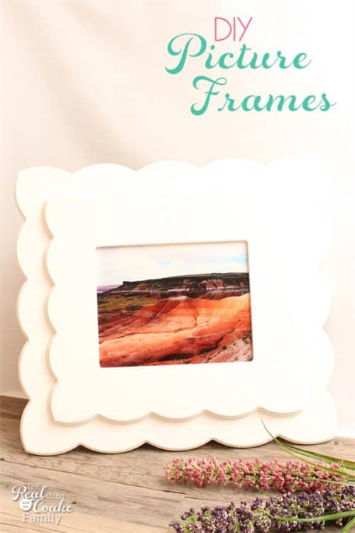 Take stock unfinished picture frames and create these beautiful diy double mat picture frames. These will looks so great in my home decor!