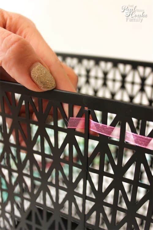 I love diy crafts that help me get more organized. This cute craft will help me organize my office and all those papers. Looks quick and easy, too.