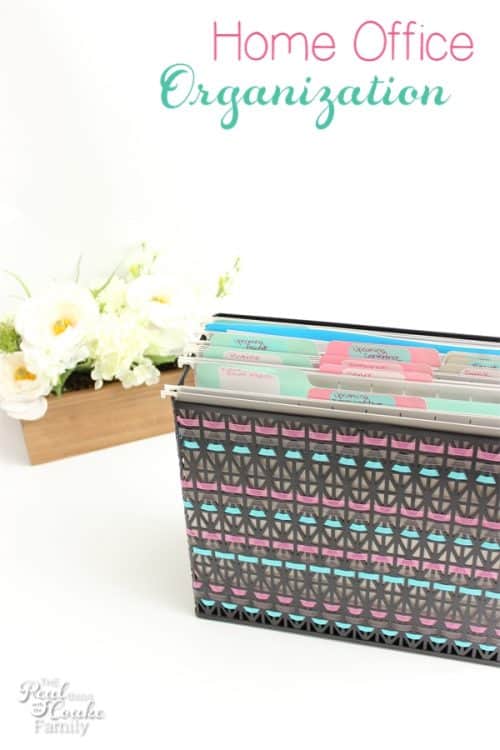 I love diy crafts that help me get more organized. This cute craft will help me organize my office and all those papers. Looks quick and easy, too.
