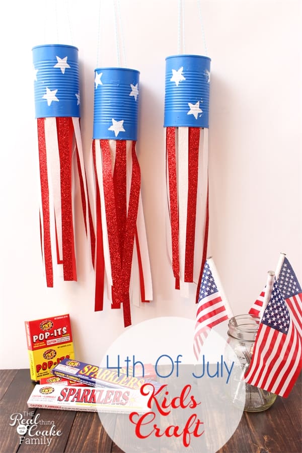 DIY Patriotic Wind Sock Craft for Kids