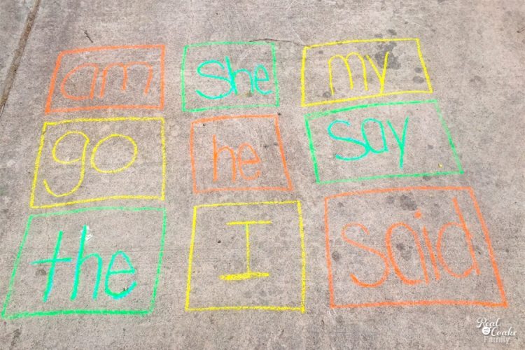 Looks like some fun ideas with chalk for the kids and me, too. Love finding fun activities for the kids that I like as well. #5 is my favorite. 