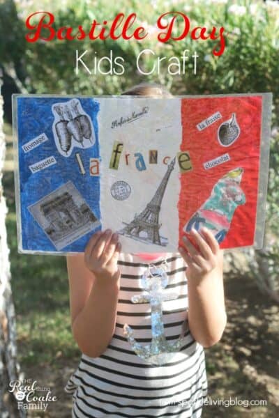 We love fun Activities for Kids and parents to do together. These Bastille Day crafts look fun and could be changed to be cute 4th of July kids crafts as well.