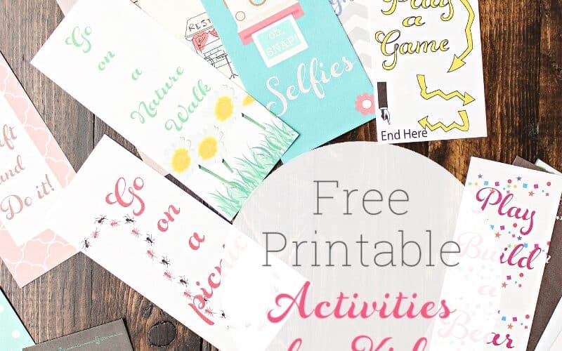 Free Printable Ideas of Activities for Kids (and You) ~ Real Summer of Fun